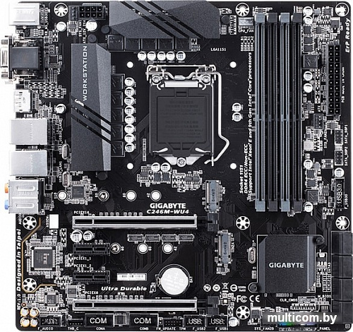 Материнская плата Gigabyte C246M-WU4 (rev. 1.0)