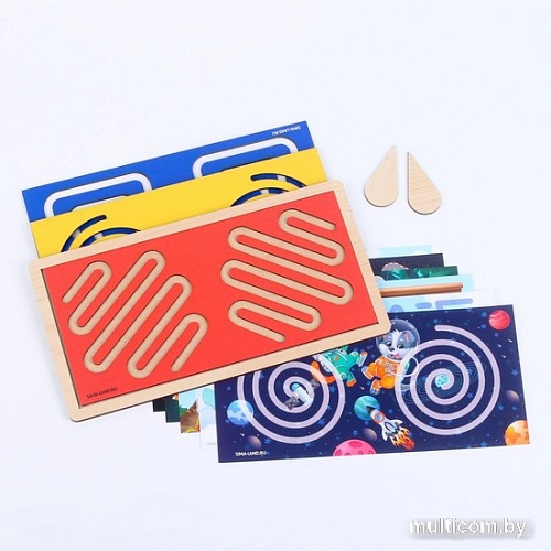 Развивающая игра Лесная мастерская Межполушарные доски. Лабиринт 7697708