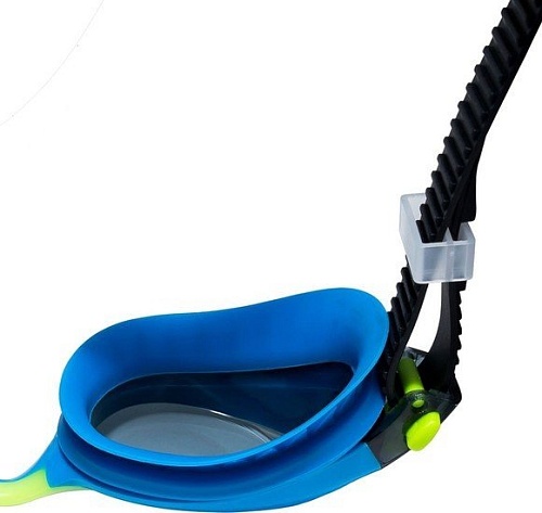 Очки для плавания Atemi M702 (черный/голубой)