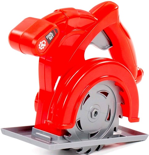 Электропила игрушечная Полесье 90430 (красный)