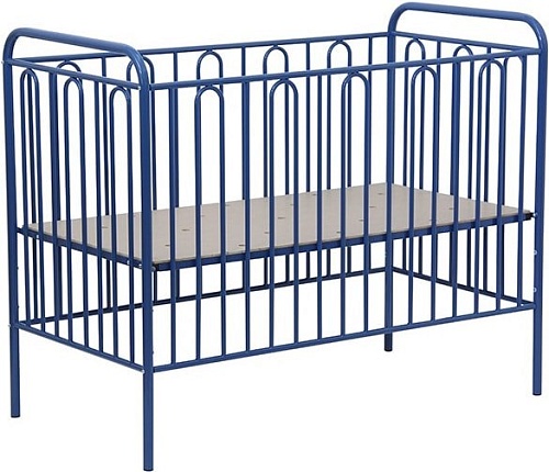 Детская кроватка Polini Kids Vintage 110 (синий)