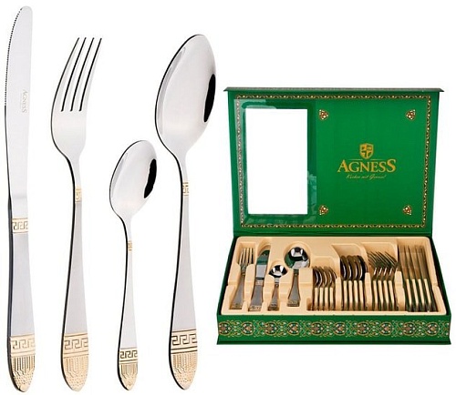 Набор столовых приборов Agness 922-108