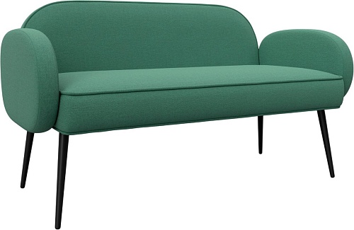 Диван Лига диванов Лига-086 131084 (рогожка амур 11 зеленый)