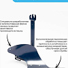 Навесное оборудование для садовой техники Нева с креплением на ось 005.08.0600-04