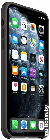 Чехол Apple Silicone Case для iPhone 11 Pro Max (черный)