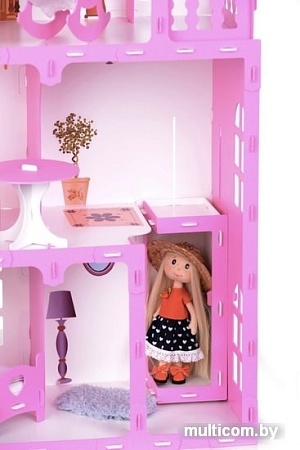 Krasatoys Карина с мебелью 000301 (белый/розовый)
