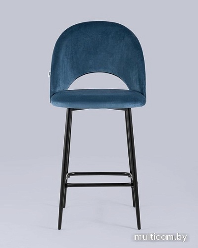 Стул Stool Group Меган AV 415-H58-08(PP) (велюр пыльно-синий)