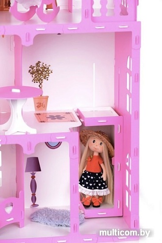 Krasatoys Карина с мебелью 000301 (белый/розовый)