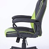 Кресло LoftyHome JOBisDONE (черный/зеленый)