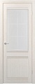Межкомнатная дверь Юркас Stark ST22 ДО 80x200 (бьянко, стекло мателюкс матовое квадро)
