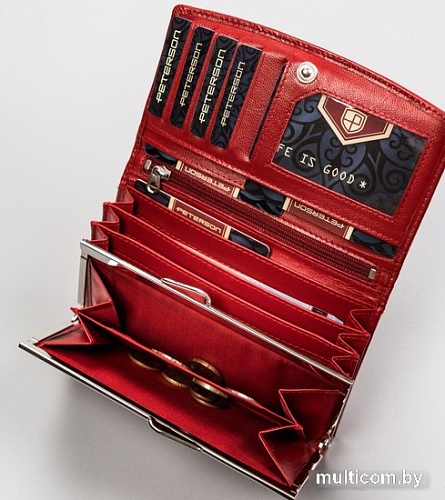 Кошелек Peterson PTN RD-31-GCL (красный)