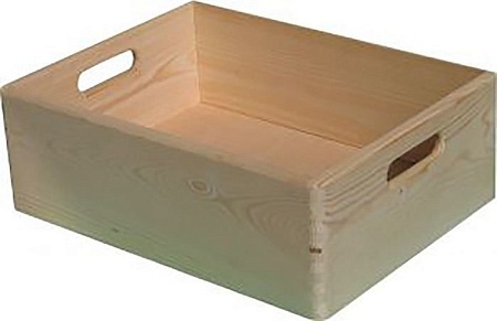 Ящик для хранения Массив-Древ 8061 300x400x150 (с проушинами)