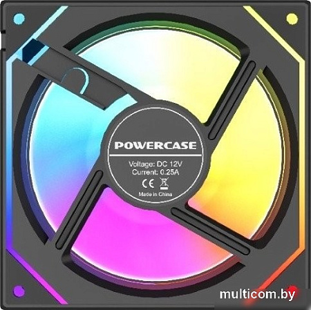 Вентилятор для корпуса Powercase M52-12 ARGB