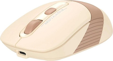 Мышь A4Tech Fstyler FG10CS Air (бежевый/коричневый)