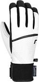 Горнолыжные перчатки Reusch Mara R-TEX XT 6231209-1031 (р-р 8.5, White/Pied De Poule)