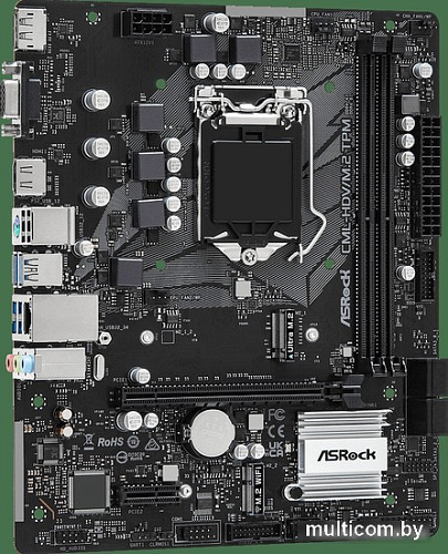 Материнская плата ASRock CML-HDV/M.2 TPM R2.0