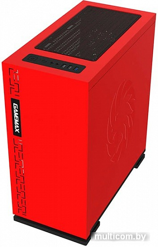 Корпус GameMax H605 Expedition (красный)