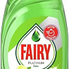 Средство для мытья посуды Fairy Platinum Лайм 650 мл