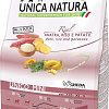 Сухой корм для собак Unica Natura Unico Mini с уткой, рисом и картофелем 800 г