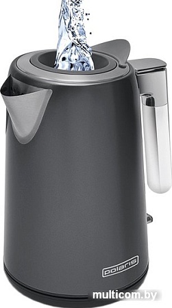Электрический чайник Polaris PWK 1746CA Water Way Pro (серый)