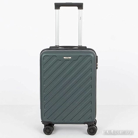 Чемодан-спиннер Mr.Bag 338-9101/5-18DGN (темно-зеленый)