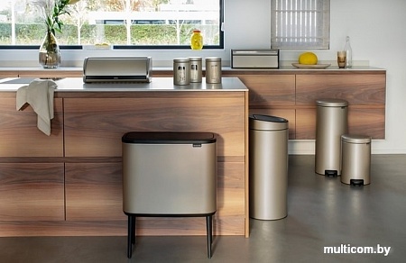 Brabantia Touch Bin New 30 л (шампань)
