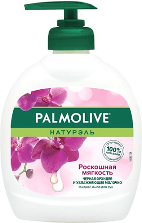 Косметика по уходу за телом Palmolive Мыло жидкое Натурэль Роскошная мягкость Черная орхидея 300 мл