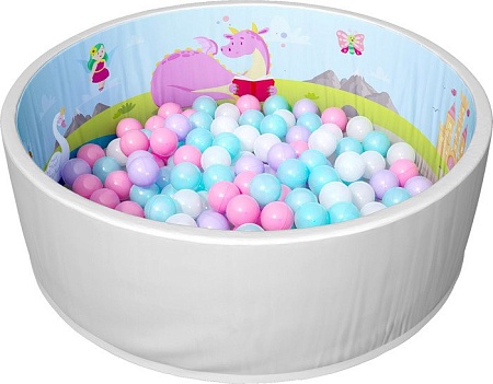 Сухой бассейн Romana Мир внутри Принцессы ДМФ-МК-02.55.01-01 (150 шаров)