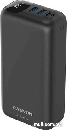 Внешний аккумулятор Canyon PB-301 30000mAh (черный)