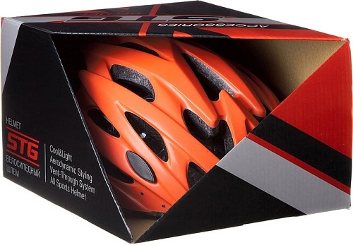 Cпортивный шлем STG MV29-A L (р. 58-61, оранжевый матовый)