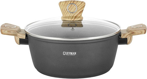 Кастрюля Guffman Wood Marble AB-04522RBM