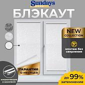 Рулонные шторы Sundays Home LM 97-11 78х160 с 2-мя направляющими LM-15 150см (белый)