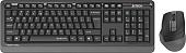 Офисный набор A4Tech Fstyler FGS1035Q (черный/серый)