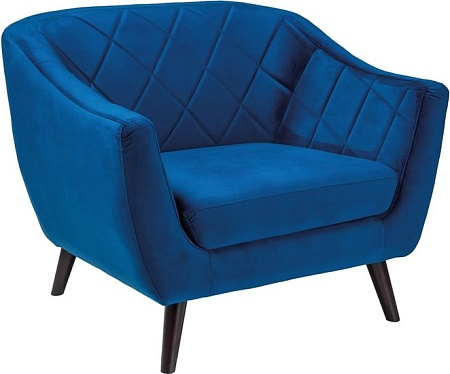 Интерьерное кресло Signal Molly 1 Velvet Bluvel 86 (синий)