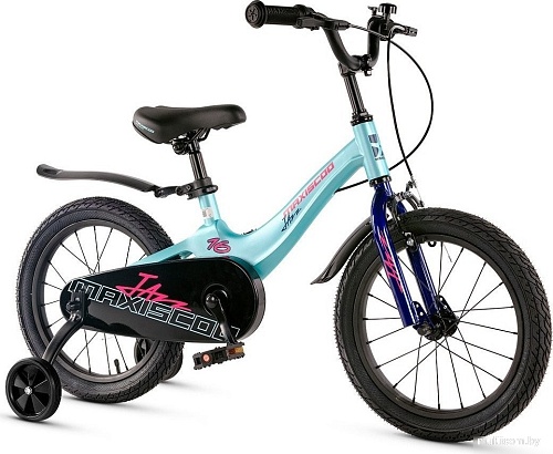 Детский велосипед Maxiscoo Jazz Стандарт Плюс 16 2025 MSC-J1644 (мятный)