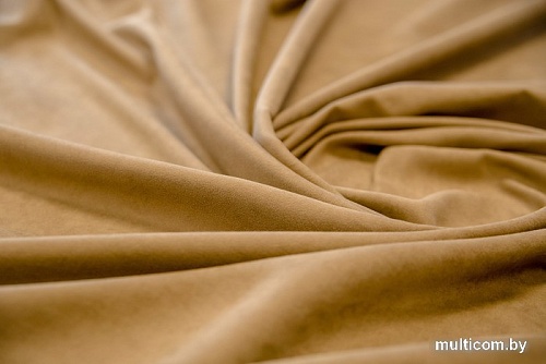 Комплект штор Decoretto Нубук мягкий НМП-K8 4x2.5 м (коричневый, 2 шт)