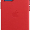 Чехол Apple MagSafe Leather Case для iPhone 12 mini (алый)