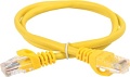 Кабель ITK RJ45 - RJ45 PC05-C5EU-3M (3 м, желтый)