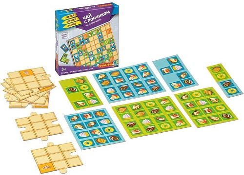 Развивающая игра Bondibon Чай с пончиком ВВ4332