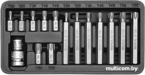 Набор бит Yato YT-0411 (15 предметов)