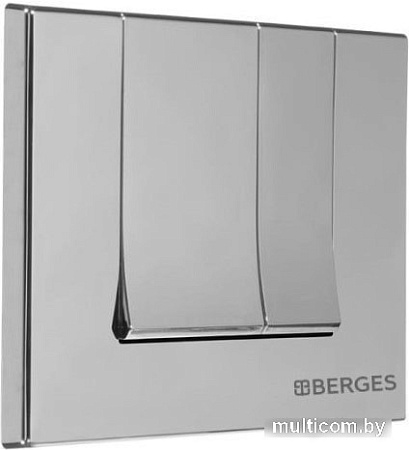 Панель смыва Berges Wasserhaus Novum S2 (матовый хром)