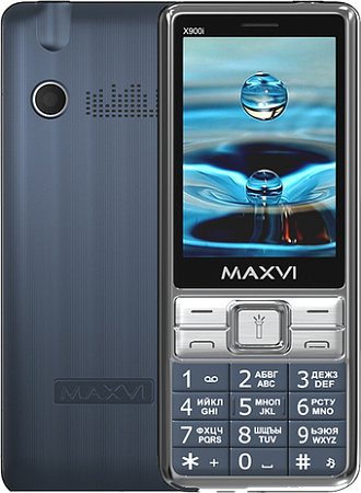 Кнопочный телефон Maxvi X900i (маренго)