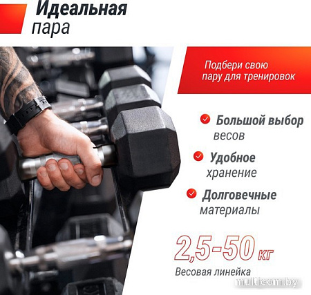 Набор гантелей Unixfit DBHEX50 50 кг