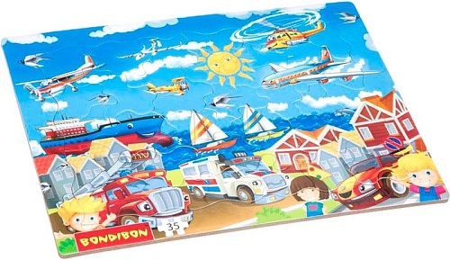 Мозаика/пазл Bondibon Спецтранспорт