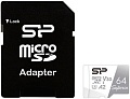Карта памяти Silicon-Power Superior microSDXC SP064GBSTXDA2V20SP 64GB (с адаптером)