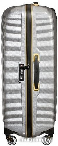 Чемодан-спиннер Samsonite Lite-Shock Silver/Yellow 55 см