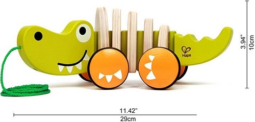 Развивающая игрушка Hape Крокодил E0348