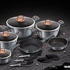 Набор кастрюль Berlinger Haus Moonlight Edition BH-6022