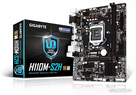 Материнская плата Gigabyte GA-H110M-S2H (rev. 1.0)