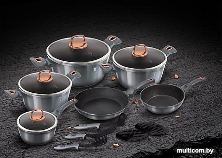 Набор кастрюль Berlinger Haus Moonlight Edition BH-6022